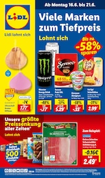 Lidl Prospekt "LIDL LOHNT SICH", 63 seiten, 16.06.2025 - 21.06.2025