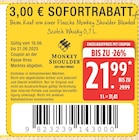 Blended Scotch Whisky Angebote von Monkey Shoulder bei Marktkauf Hamburg für 21,99 €