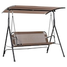 Outsunny Hollywoodschaukel braun Metall B/H/L: ca. 110x155x172 cm im Angebot bei POCO in Braunschweig Outsunny Hollywoodschaukel braun Metall B/H/L: ca. 110x155x172 cm Angebote bei POCO Braunschweig für 117,99 €