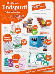 Supermarkt Prospekt von tegut Wiesbaden tegut Prospekt: "tegut… gute Lebensmittel", 23 Seiten, 16.06.2025 - 21.06.2025