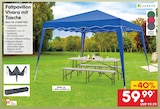 Faltpavillon Vivara mit Tasche von Juskys für 59,99 € bei Netto Marken-Discount im Angebot Faltpavillon Vivara mit Tasche von Juskys im aktuellen Netto Marken-Discount Prospekt