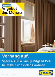 IKEA Prospekt für Köln mit 1 Seite IKEA Prospekt für Köln: "IKEA Family Angebot des Monats", 1 Seite, 09.06.2025 - 16.06.2025